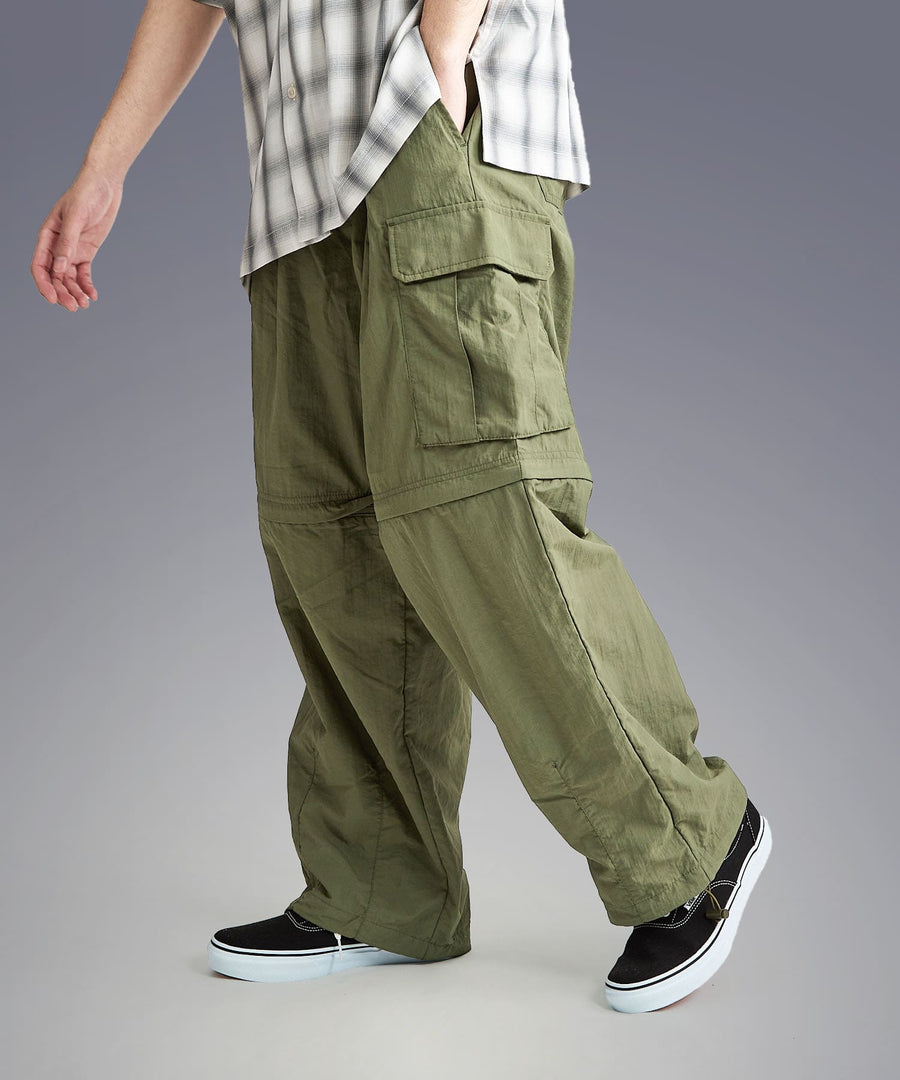 Nylon Washer 2Way Cargo Pants / GRAND YELLS / 408219
