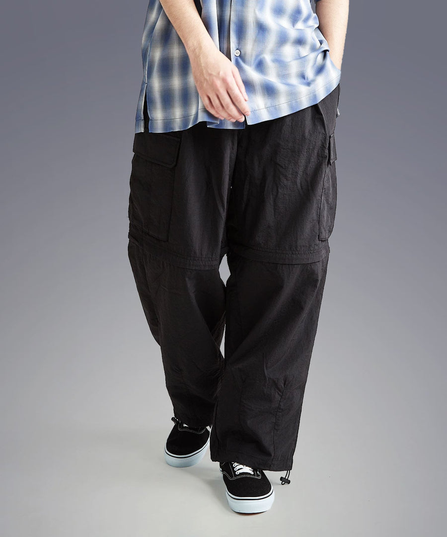 Nylon Washer 2Way Cargo Pants / GRAND YELLS / 408219
