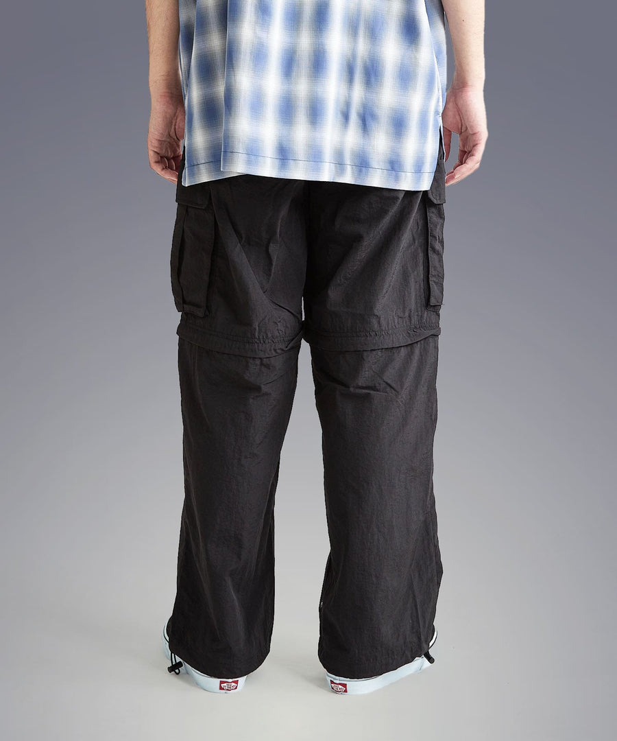 Nylon Washer 2Way Cargo Pants / GRAND YELLS / 408219