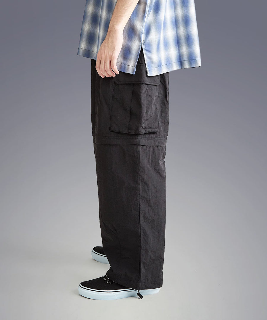Nylon Washer 2Way Cargo Pants / GRAND YELLS / 408219