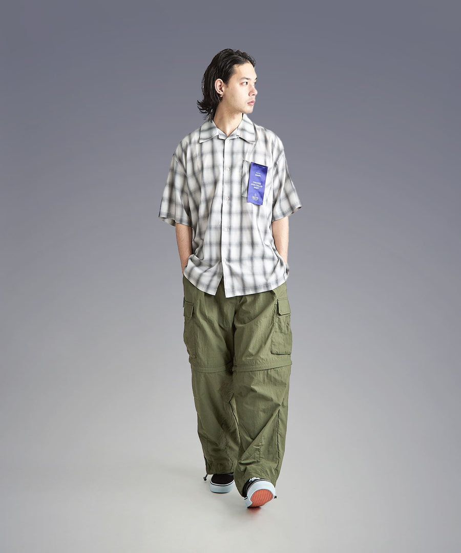Nylon Washer 2Way Cargo Pants / GRAND YELLS / 408219