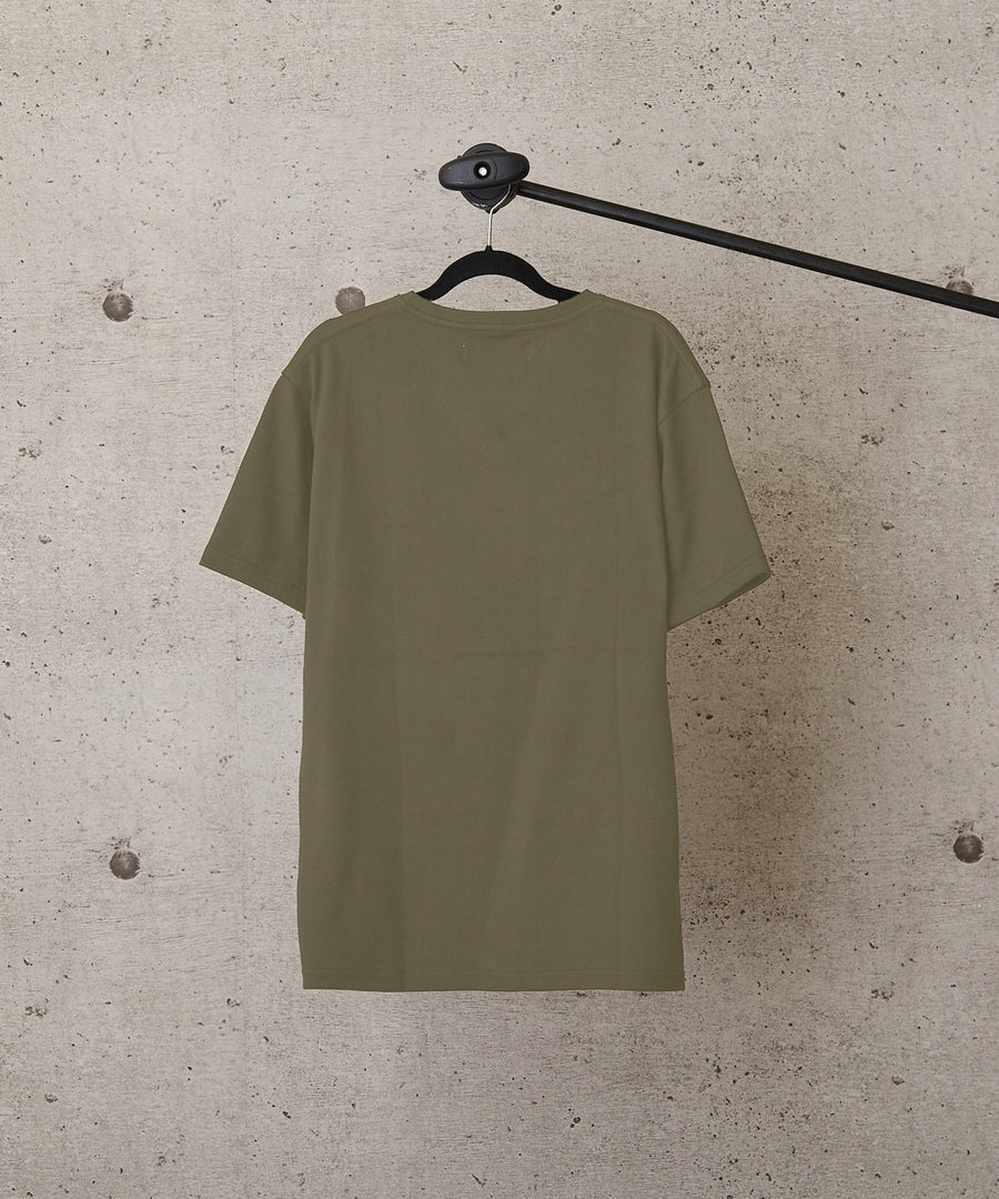 【GRAND YELLS】(グランドエール) 009000 無地スムースVネック半袖Tシャツ 日本製
