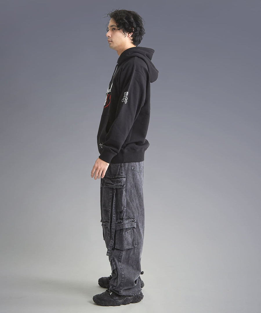 Chemical Wash Baggy Denim Pants — 13 Pocket / GRAND YELLS / 301240