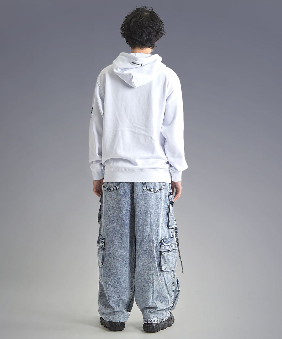 Chemical Wash Baggy Denim Pants — 13 Pocket / GRAND YELLS / 301240