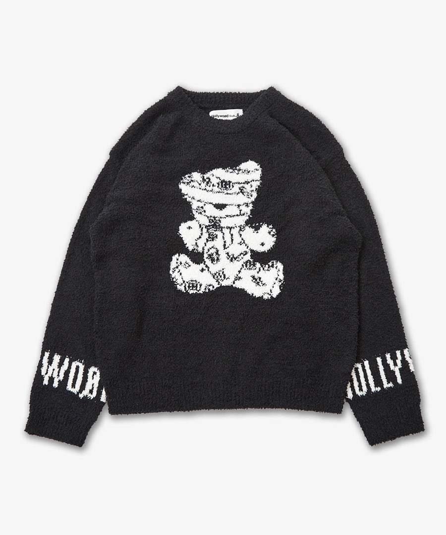 モールパンキッシュベアクルーニット / Hollywood Rich. & (ハリウッドリッチ) 304601