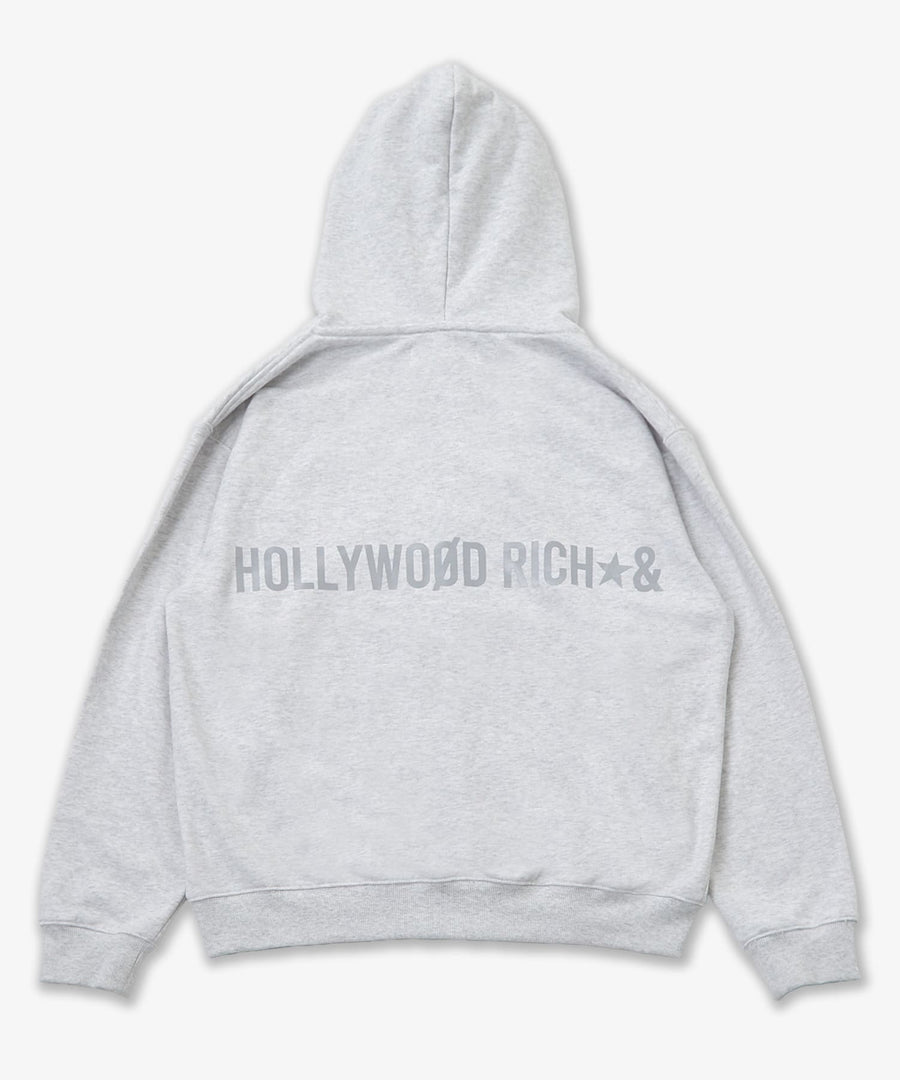 リフレクタープリントZIPパーカー / Hollywood Rich. & (ハリウッドリッチ) 304302