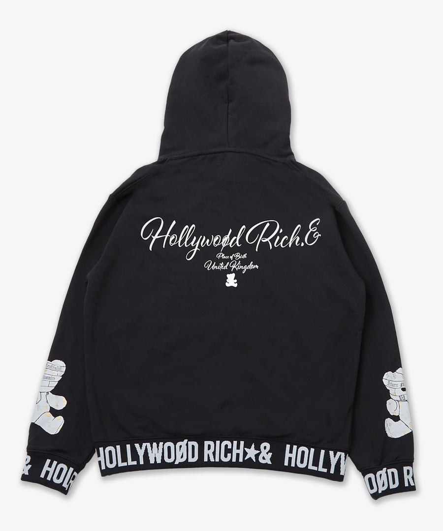 ジャガードリブプルオーバーパーカー / Hollywood Rich. & (ハリウッドリッチ) 304308