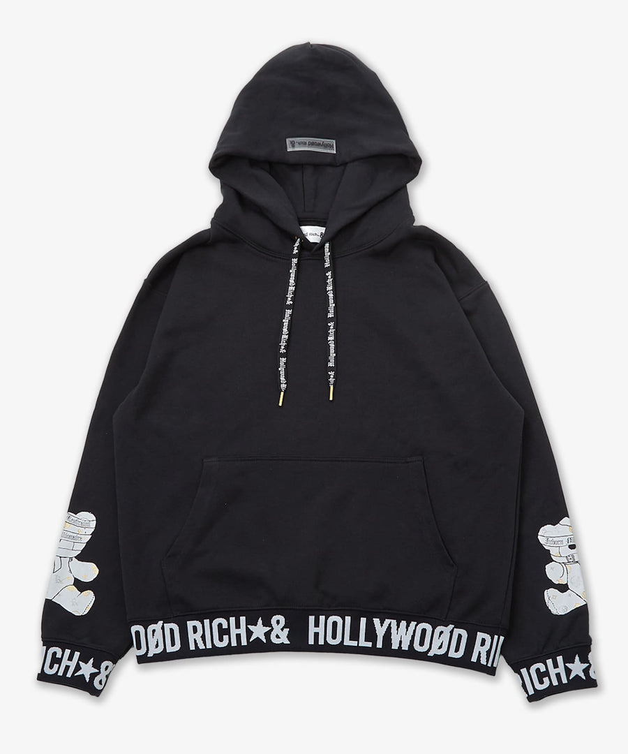 ジャガードリブプルオーバーパーカー / Hollywood Rich. & (ハリウッドリッチ) 304308