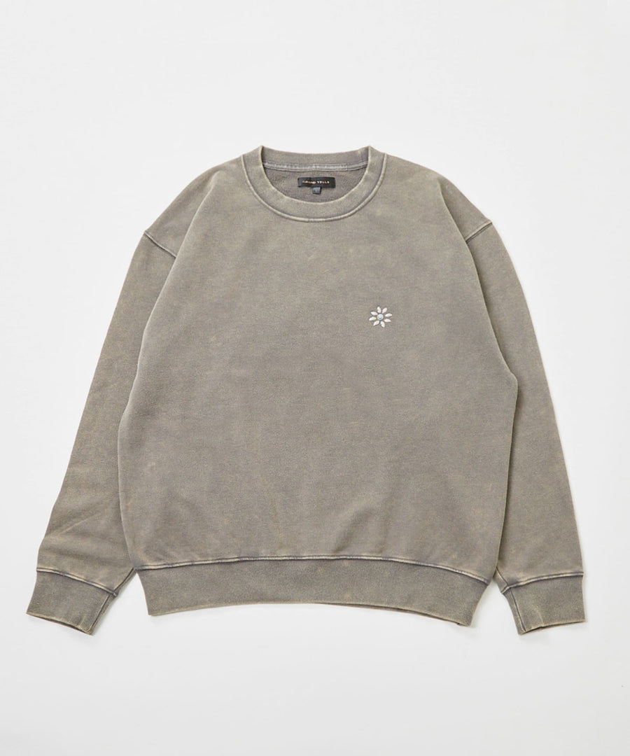 Silent Fade Sweat — Studded Crew / GRAND YELLS / 304320