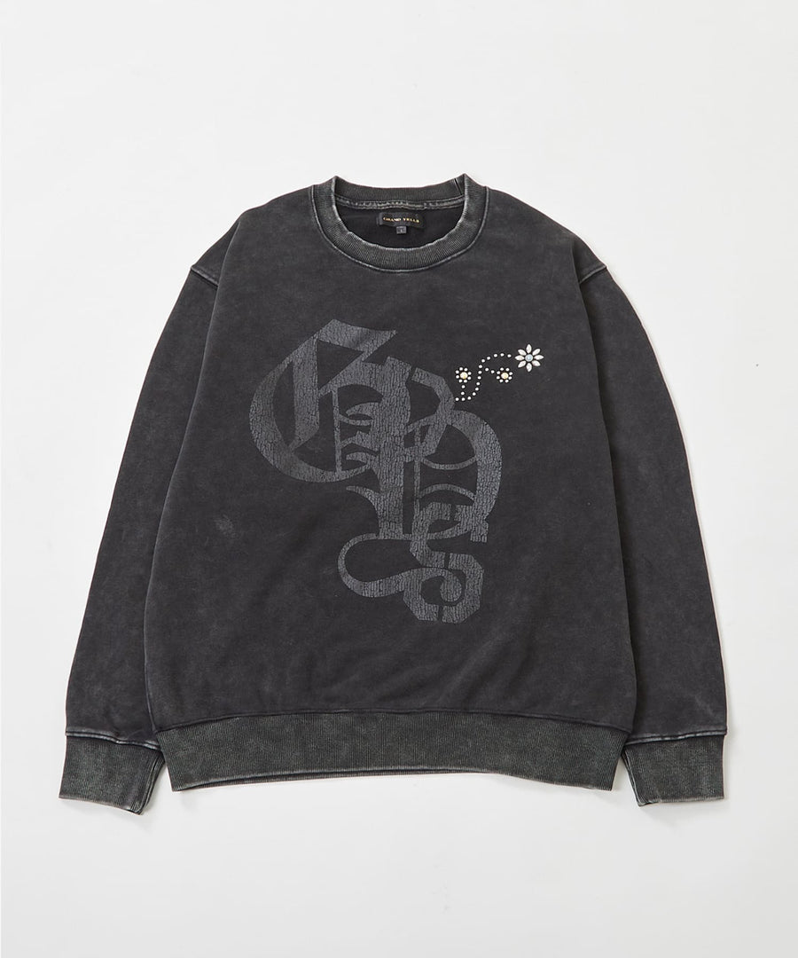 フェード加工モノグラムプリントトレーナー / GRAND YELLS (グランドエール) 304321