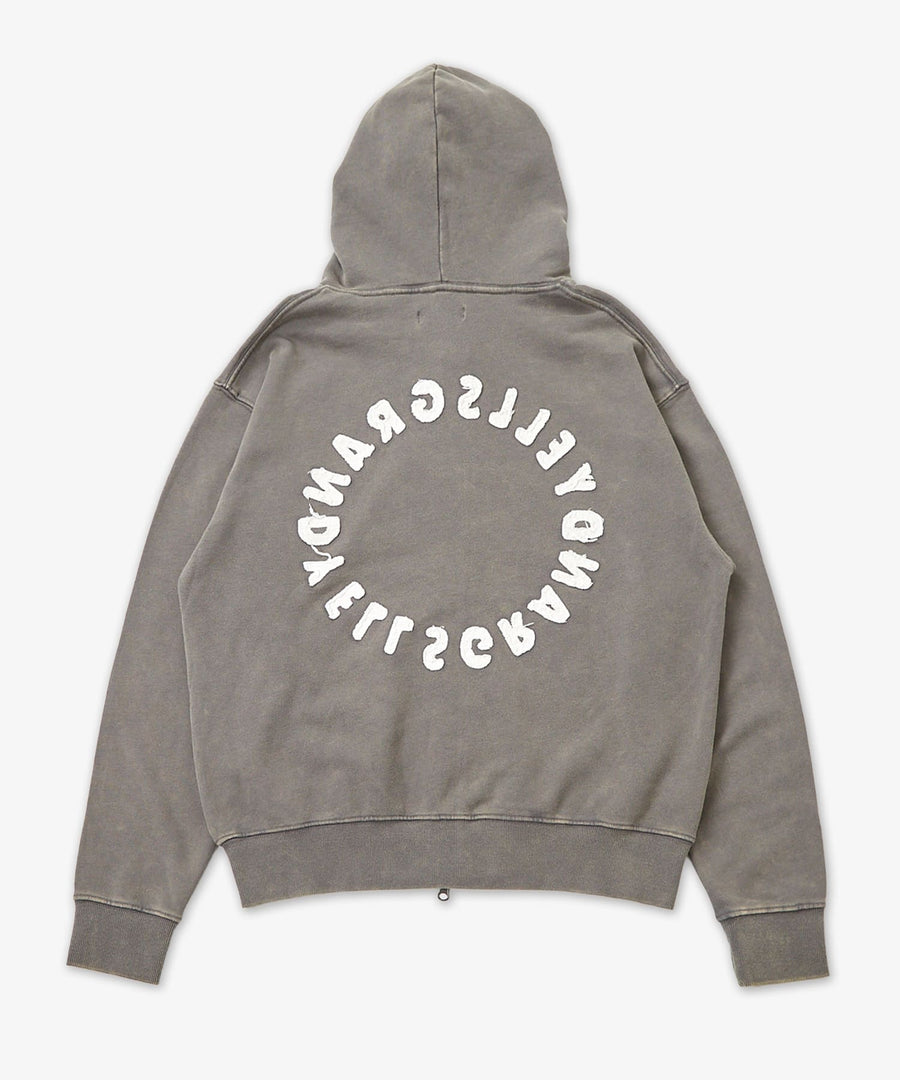 フェード加工アップリケZIPパーカー / GRAND YELLS (グランドエール) 304324