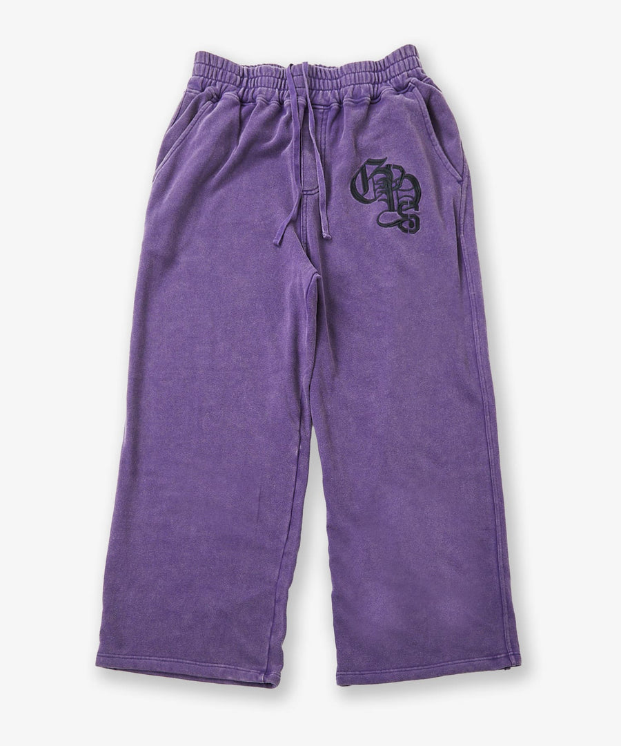 Silent Fade Sweat Pants — Monogram Wide / GRAND YELLS / 304328