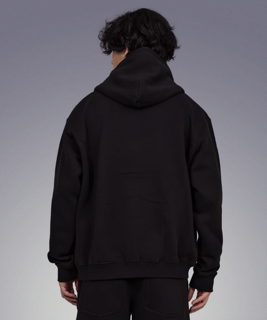 Rivet Zip Hoodie / リベット付き スウェットZIPパーカー / 304340