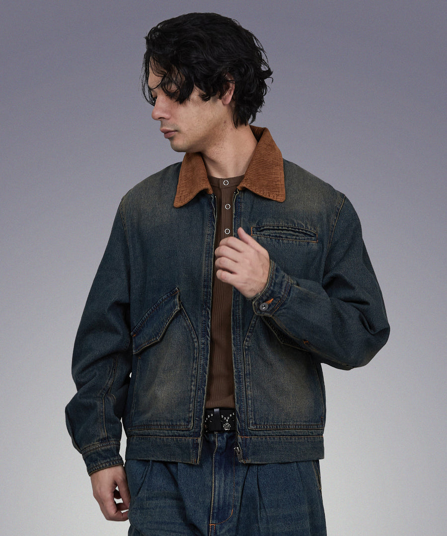Denim Flight Jacket / 405202 – 【公式】Hollywood Rich